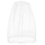 Cinvo Bug Net Face Netting Head Mesh Net Hat for Bugs No See Ums Insects Gnats Biting Midges from Outdoor Activities Works Over Most Hats Comes with Free Stock Pouch (Pack of 1 White)