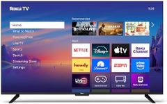 Roku Smart TV – 55-Inch Select Series 4K HDR RokuTV with Roku Enhanced Voice Remote, Brilliant 4K Picture, Automatic Brightness, & Seamless Streaming – Live Local News, Sports, Family Entertainment