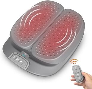 SNAILAX Masajeador eléctrico de pies con calor, masajeador de pies Shiatsu con vibración, masajeador con mando a distancia, regalo para mujeres y hombres