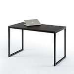 ZINUS Jennifer 47 Inch Black Frame Desk / Computer Workstation / Office Desk / Easy Assembly, Deep Espresso