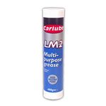 Carlube Multi-Purpose Lithium Grease Cartridge, LM 2, 400 g