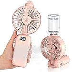 LETSCOL Fan with Water Mist Spray,H