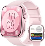 Smart Watches for Women [46mm], Bluetooth Call, 24/7 Heart Rate/SpO2/Sleep/Stress Monitor, GPS Fitness Tracker, 120+ Sports Modes, Water Resistant Fitness Smartwatch for iOS Android (GoldPink)