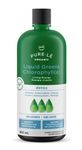 Organic Liquid Greens Unflavoured Chlorophyll - 4 Organic Grasses - 400mg / svg - Detox - Alkaline - Natural Body Deodorant – Antioxidant - Made in Canada (450 ml)