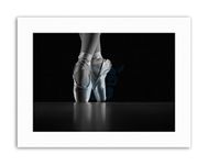 Wee Blue Coo Dancing Dancer Ballerina Ballet Shoes Canvas Art Print