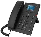 IP Phone (PHS46FP) VoIP Phone I 2.4-Inch Color Display I 4 SIP Lines I 6-Party Local Conference