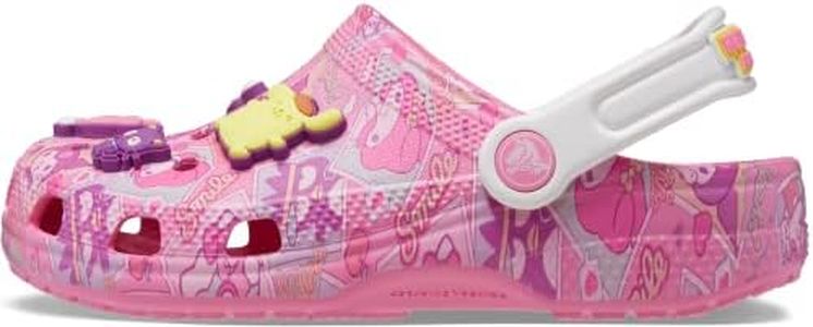 Crocs Unisex-Child Kids' Classic Hello Kitty Clog, Pink, 6 US, 6 US Toddler