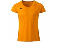 FZ Forza Polyester V-Neck Leoni T-Shirt for Women (Large, Mango)