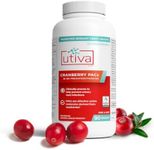 Utiva 36mg PAC Value Pack - Urinary Tract & Bladder Health Supplement - Fast, Clean and Helps Flush The System - Cranberry proanthocyanidins (PACs) - 90 Vegetarian Soft Capsules - Doctor Recommended