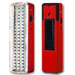 Pick Ur Needs Solar Rechargeable Emergency Light 60 Smd Home Emergency Light Lantern Lamp - Red