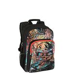 LEGO NINJAGO Heritage Classic Kids School Backpack Bookbag for Travel On-the-Go Back to School Boys and Girls, Spraypaint, One Size, Lego Ninjago Spraypaint Heritage Classic Backpack