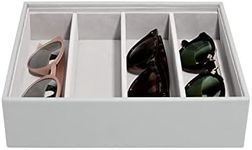 Stackers Pebble Grey Classic Medium Jewellery Box Sunglasses Layer