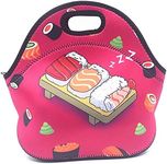 Insulated Neoprene Lunch Bag for Wo