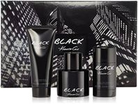 Kenneth Cole Black by Kenneth Cole Gift Set - 3.4 oz Eau De Toilette Spray + 3.4 oz After Shave Balm + 2.6 oz Deodorant Stick