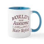 CafePress Awesome Hair Stylist Mug 