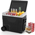 Garvee RC50_VC Portable Refrigerator Freezer, Black