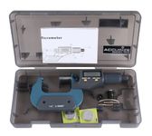 Accusize Industrial Tools 1-2''/25-50mm x 0.00005'' 2 Keys Electronic Digital Outside Micrometer, mm/Inch, Metric/Imperial, Md71-0002