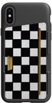 Smartish - Checker? I Don't Even know'er! - iPhone X/XS Wallet Case - Wallet Slayer Vol 2 [Slim + Protective Kickstand] Credit Card Holder - Fits iPhone X/XS