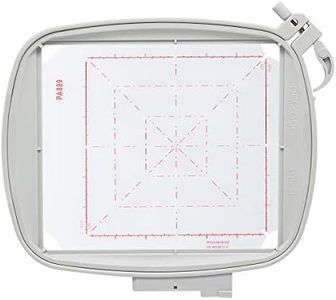 Sew Tech Embroidery Hoop for Husqvarna Viking Designer Diamond Deluxe Ruby Royale Topaz Pfaff Creative Sensation Vision etc., Sewing and Embroidery Machine Do All Quilter’s 6x6 inch (150x150 mm) Hoops