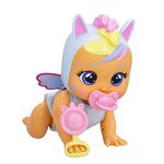 Cry Babies Crawling Jenna, Interactive Crawling Doll Jenna Cat Really and Plays Realistic Baby Sounds Cries Real Tears When She Loses the Pacifier, Toy for Girls and Children +18 Months