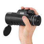 Occer 10X42 High Power Monocular Telescope HD Dual Focus Scope, Waterproof Compact Monocular with BAK4 Multi-Coated Zoom Lens, Low Night Vision for Hunting Bird Watching Camping Outdoor Sporting