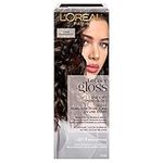 L'Oreal Paris Le Color Gloss One Step Toning Hair Gloss Treatment, Clear, Enhance Your Shine with this Semi Permanent Hair color, 1 Kit