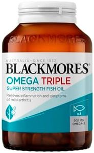 Blackmores Omega Triple Super Strength Fish Oil 60 Capsules