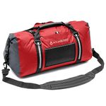 AquaQuest White Water Duffel - 100% Waterproof, Heavy Duty, Versatile, Comfortable - Durable Protective Dry Bag for Travel, Sport, Motorcycle, Boat, Fishing - 50 L, Red