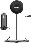 Kinivo BTC450 Bluetooth Car Kit (Hands-Free, AUX Bluetooth Adapter for Cars with Ground Loop Noise Isolator, 3.5mm Aux Input, Apt-X)