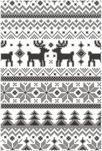 Sizzix Tim Holtz 666340 Holiday Knit Embossing Folder with Multi-Level Texture Fades Scrapbooking Card Making Journaling Knitting One Size