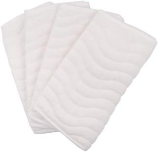 Ubbi Quilted Reusable Changing Pad Liners, Easy to Clean, Waterproof, 4 Count