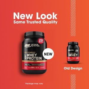 Optimum Nutrition Gold Standard Whey Protein, Double Rich Chocolate, 899g