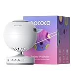 POCOCO Galaxy Projector, Star Projector Night Light, Home Planetarium for Children and Adults; in Bedrooms, Interiors; for Decoration, Sleep Aid and Relaxation - with 2 Discs