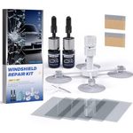 NASILOOP Windshield Chip Repair kit, 2026 Windshield Resin Repair Kit, Quick and Efficiency Glass Repair Fluid Tool for Fixing Bulls-Eye, Cracks and Star-Shape Crack,2 Pack