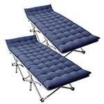 Folding Camping Cots for Adults, 2 