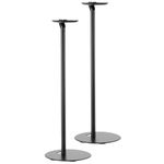 Mywall Stand for Speakers HS18L, Speaker Stand Compatible with SONOS ONE, Play:1, SONOS ONE SL Speakers, Box Holder with Cable Management and Mounting Material, Set of 2, Black