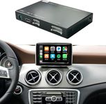 Ninetom Wireless Carplay Retrofit Kit Decoder for 2011-2015 Mercedes Benz A/B/C/GLK/GLA/GLC/GLS/ML/GL/SLK/E/G/V Class with NTG4.5/4.7 System, Support Android Auto, Mirrorlink, Reverse Camera, Siri