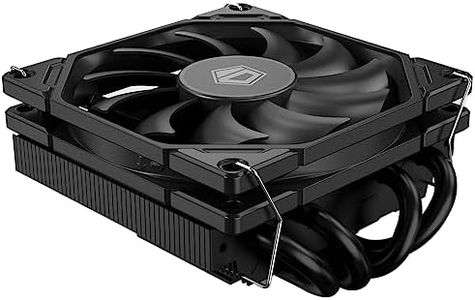 ID-COOLING IS-40X V3 45mm Height Low Profile CPU Cooler 4 Heatpipes CPU Air Cooler with 15mm thickness Slim Fan Support Intel LGA1700/1200/115X; AMD AM5/AM4