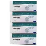 BITLEAF Luliford Anti- Fungal Cream Pack of 4 (each 20gm) Creams, Gels