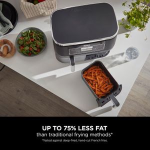 Ninja Foodi Dual Zone Air Fryer – 2-Basket Digital Cooker