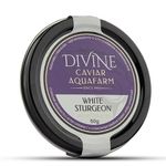 Northern Divine White Sturgeon Caviar - 50gr Tin