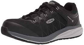 KEEN Utility Men's Vista Energy Low Height Sneaker Composite Toe Industrial Work Shoe, Vapor/Black, 13