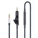 Audio Cable Replacement Cord with in-Line Mic Remote Volume Control Compatible with Bose QC15 QuietComfort 15 Headphones, Audio Cord Compatible with iPhone iPod iPad Apple Devices