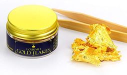 Edible Genuine Gold Leaf Flakes - by Barnabas Blattgold - 30mg Jar