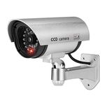 BW Dummy Cameres Home Outdoor Dummy Dome Fake Security Surveillance Dummy CCTV Camera