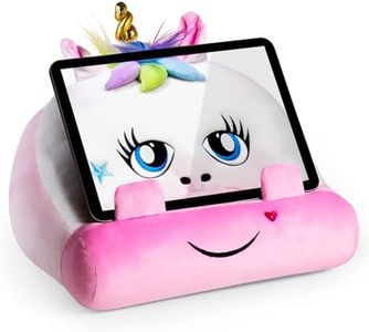 Gifts for Readers & Writers Children's iPad Stand | Cuddly Reader Tablet Stand & Book Holder| Reading Pillow for Bedtime Adventures | Tablet Lap Rest Cushion | Fun Gift for Readers & Book Lovers