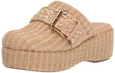 CIRCUS NY BY SAM EDELMAN Women's Jacey Clog, Dk Natural, 5 UK