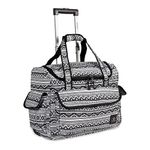 J World New York Unisex-Child Donna Rolling Tote Travel, Tribal, One Size