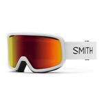 Smith Frontier Snow Goggle (White, Red Sol-X Mirror)