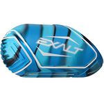 Exalt Paintball Tankabdeckung, klick-a-Color/Size, Blue Swirl, 68-72ci (Medium)